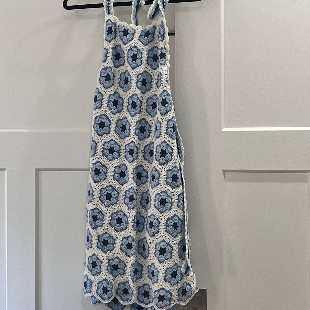 Show me your Mumu Crochet Halter dress
